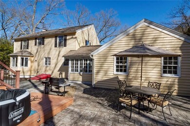 Exterior Back with Deck and Patio