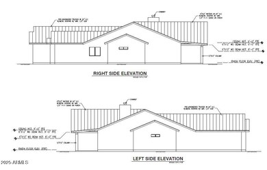 Left and right elevations