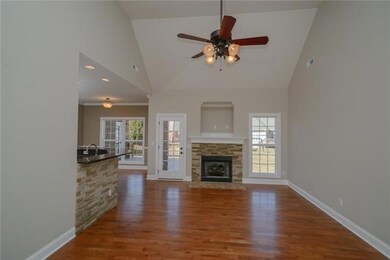 Open Great Room with Vaulted Ceiling & Fireplace! 