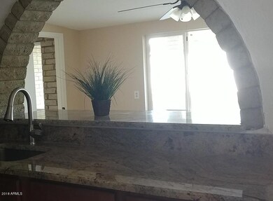Pretty Granite and Breakfast Bar!