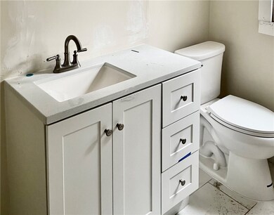 New Vanity and toilet