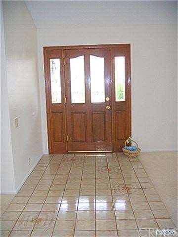 Entry with custom front door!