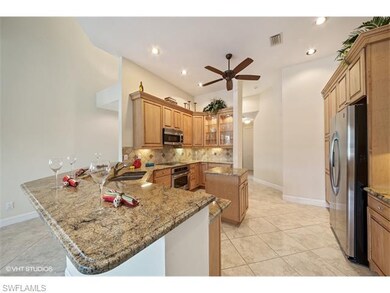 Beautifully remodeled kitchen with granite counter