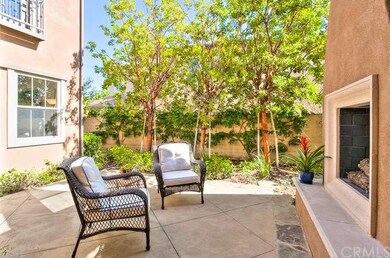 Private Courtyard with Fireplace adjacent to Forma