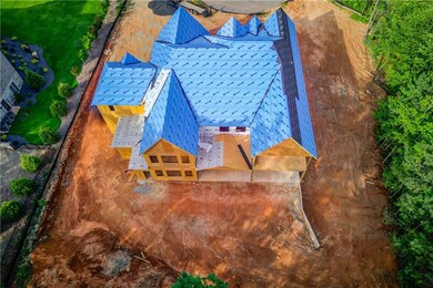 View from above of property