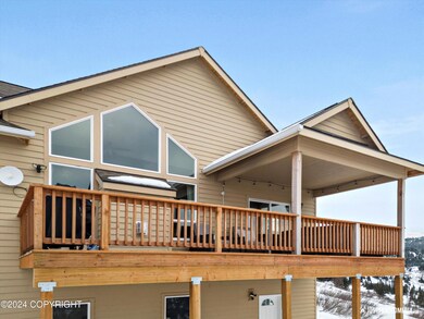 Spacious deck