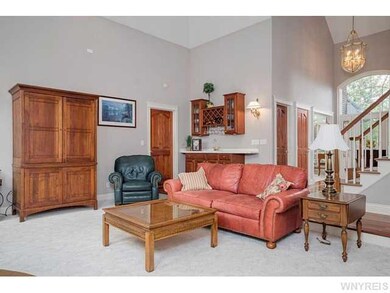 Family Room. Family room boasts a built in wet bar
