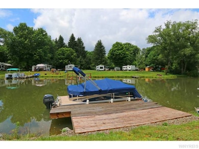 Dock. Pontoon available for purchase separately