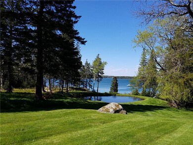 Farm pond and view to Southeast Harbor.