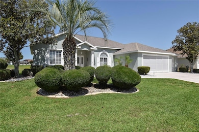 Lush landscaping leading to the front for the house.