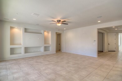 Great Room w/ Built-In Entertainment Ctr