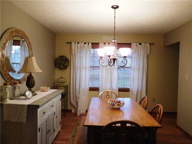 spacious formal dining room