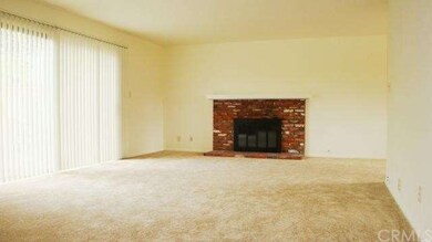 Spacious Living Room with Fireplace 
