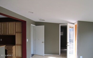 View to front entry