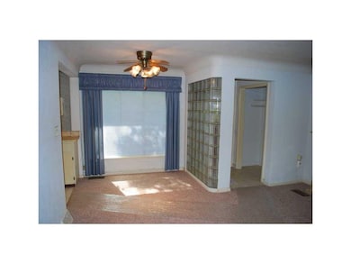 Entryway. .....and also the dining area to the lef