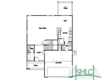 1st Floor Plan. This Amelia Plan features expansiv