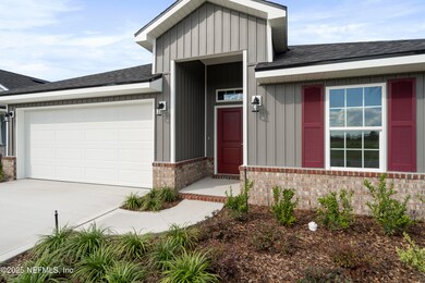 Front of home close up