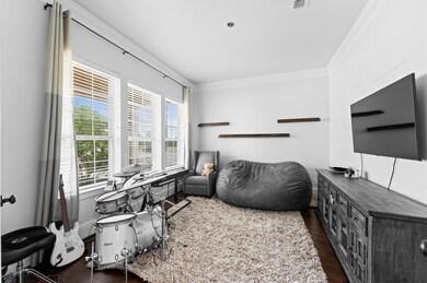 Study currently used as a music/game room