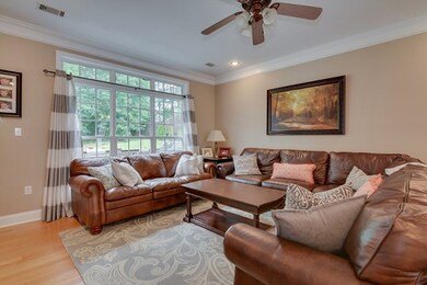 Spacious family room