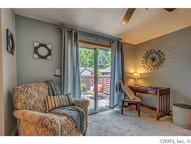 Family Room. FAMILY ROOM WITH SLIDER THAT LEADS TO