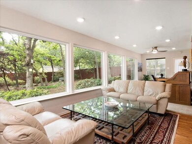 Room can be used for sitting, studying, or working