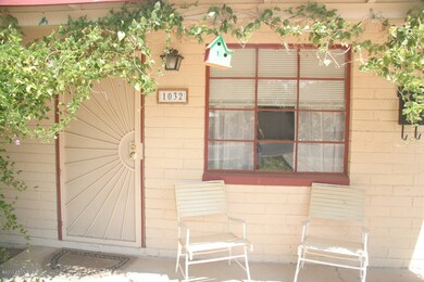 Front porch covered