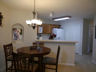 Dining area to Kitchen
