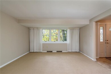 Formal Living Room with new carpeting.