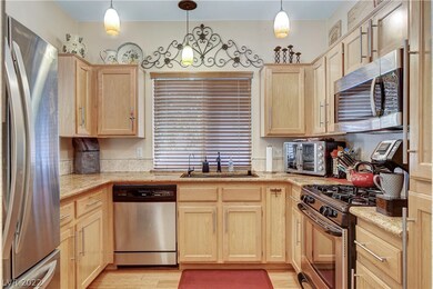 Granite Counters, Maple Cabinets, Stainless Applia
