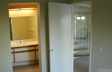 Vanity in Master BR. Shower & Toilet to Left.