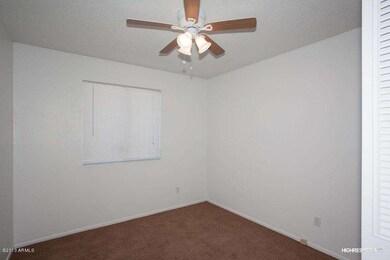 2nd Bedroom with closet and ceiling fan