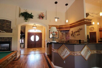 entry to bar area