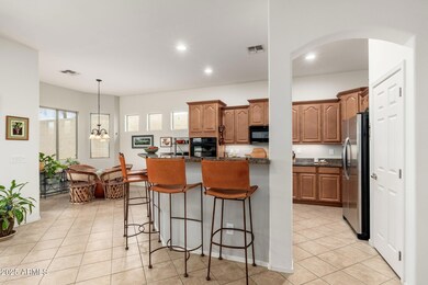Open Kitchen with breakfast bar seating