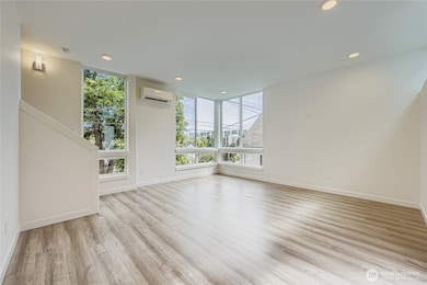 Open living room and entertaining space