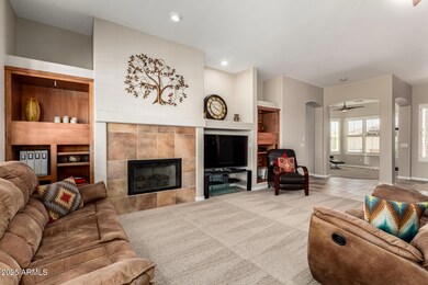 Built-Ins and Fireplace