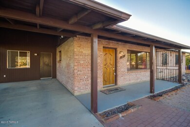 3 car port & patio