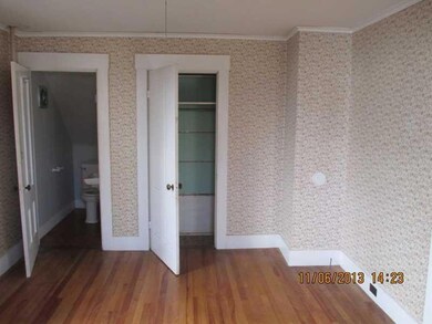 Master Bedroom. with half bath
