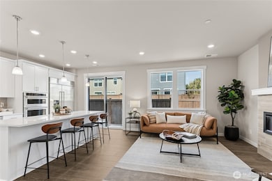 Home for sale will have a larger back yard 31 feet from the back of the home to the fence on a flat homesite!