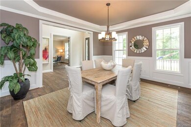 Photo of a similar floor plan taken from the Eagle