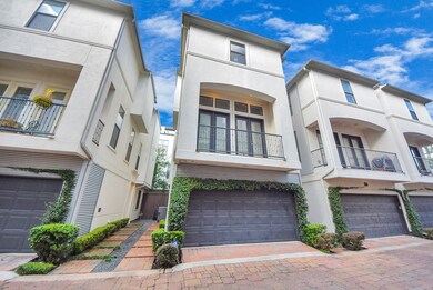 Paved entrance to the front door