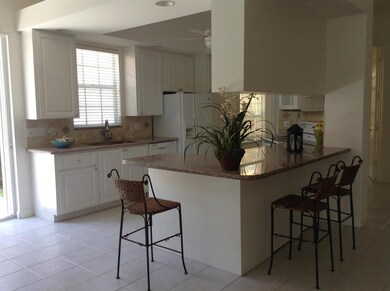 kitchen with granite counters