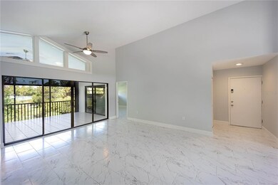 Living room and entry