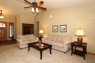 Vaulted Living Room
