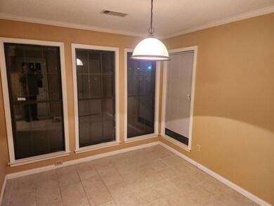 Interior space featuring light tile patterned floo