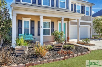 Well manicured landscape includes front zone sprin