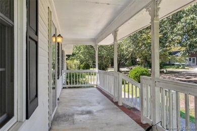 Balcony featuring a porch