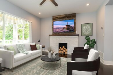 Staged Living Room