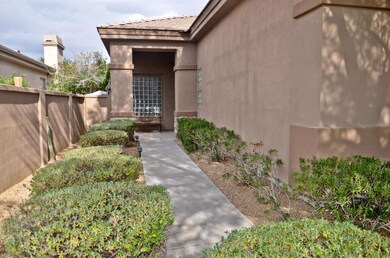 Landscaped Entry