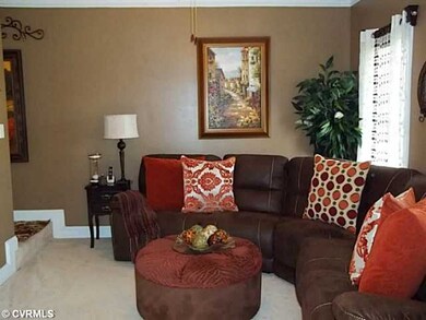Living Room - Formal Living Room has French doors