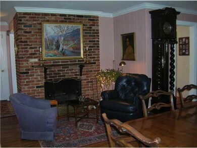 Dining Room Sitting area in dining room